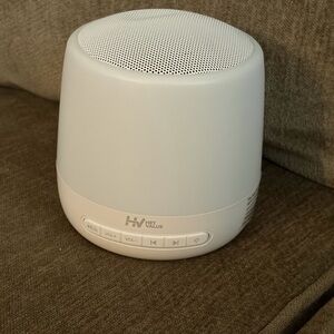 Baby White Portable Bluetooth Sound Machine